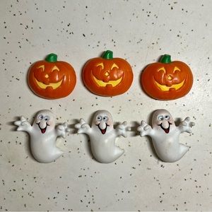 vintage halloween button covers